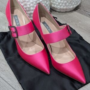 SPJ Fawn Candy Heels With Buckle